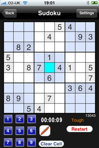 Sudoku with no pencil marks